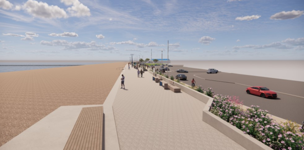 Southsea Coastal Scheme Frontage 5 East | Next Construction Phase