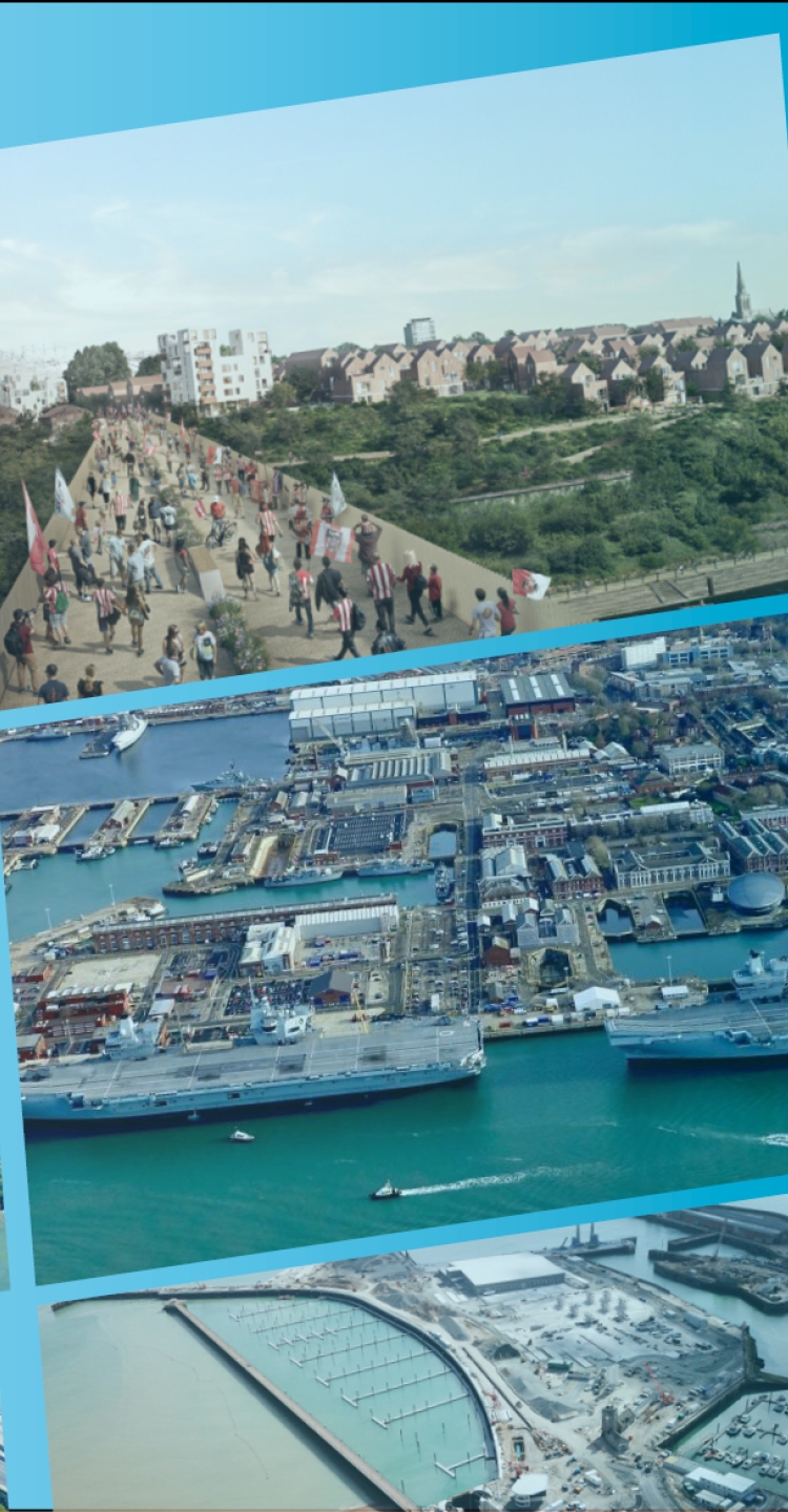 Collage of images of VolkerStevin projects. Our expertise