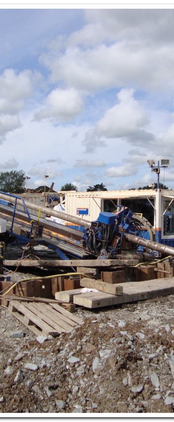 36" gas transport pipeline Frøslev-Egtved