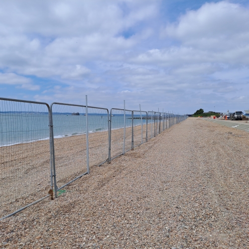 Picture of a shingle beach in Southsea
