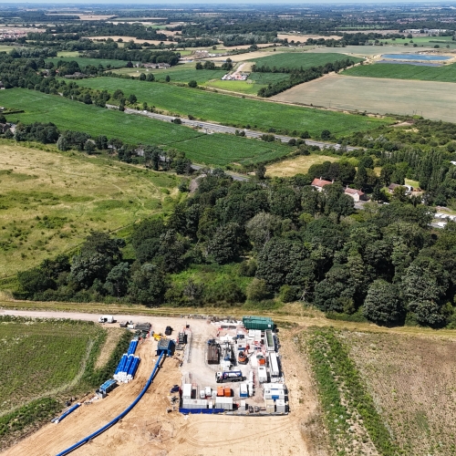 Picture of a site set up in Kennet.