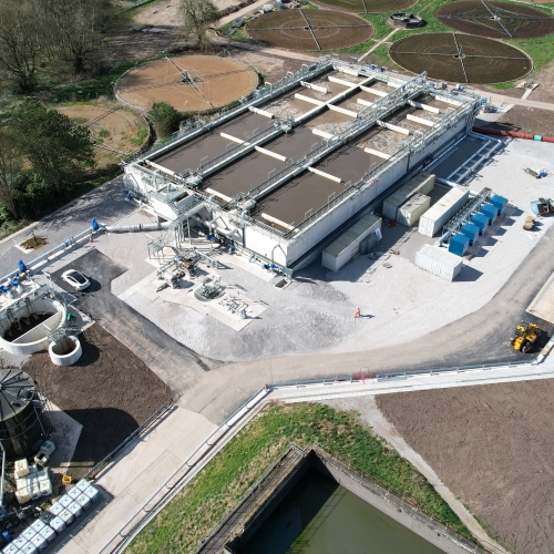 wastewater treatment works