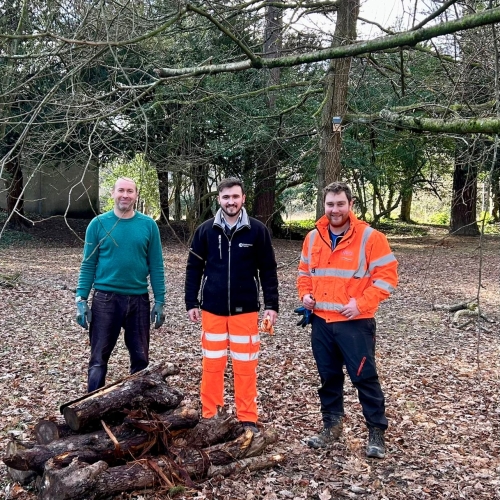 Kirkbie Green wood donation.png