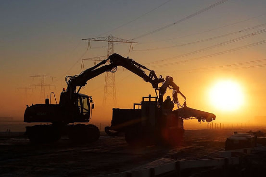 Construction of Beverwijk-Wijngaarden gas transport pipeline