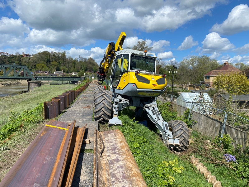 Spider excavator at RTWE