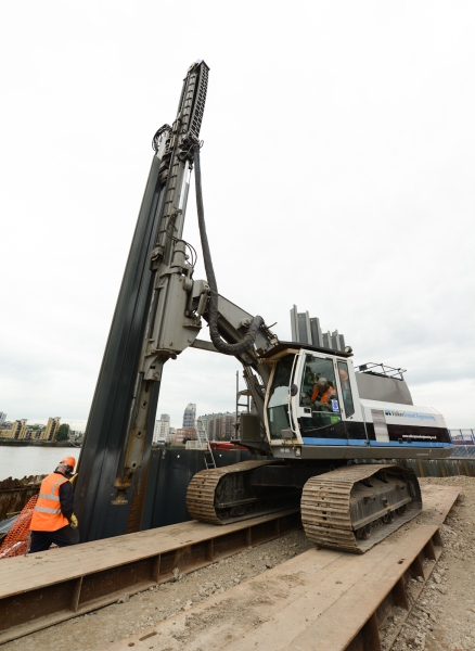 Greenwich Peninsula Riverside Phase 2, Enabling Works