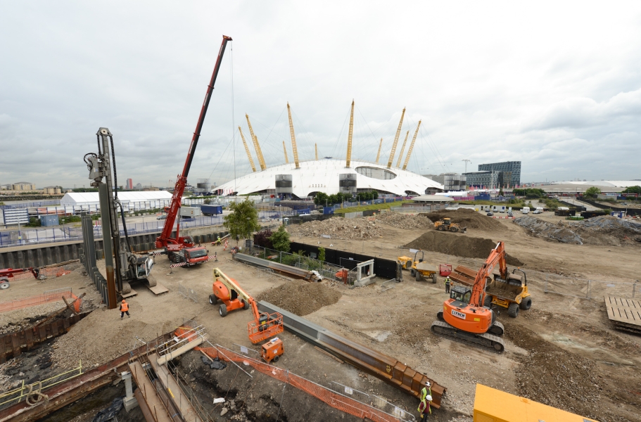 Greenwich Peninsula Riverside Phase 2, Enabling Works