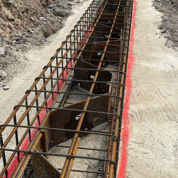 Marine Lake Exhibition Centre piling