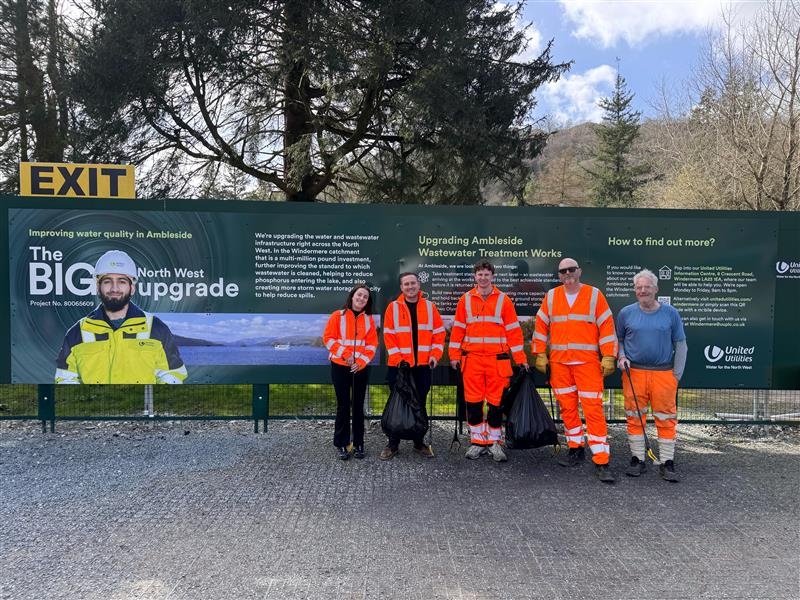 C2V teams join the Great British Spring Clean