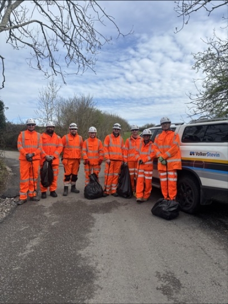 C2V teams join the Great British Spring Clean