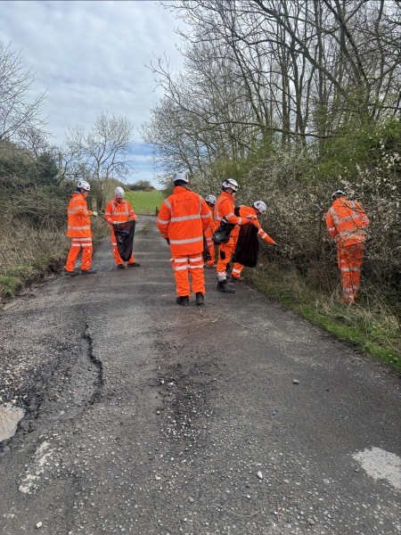 C2V teams join the Great British Spring Clean