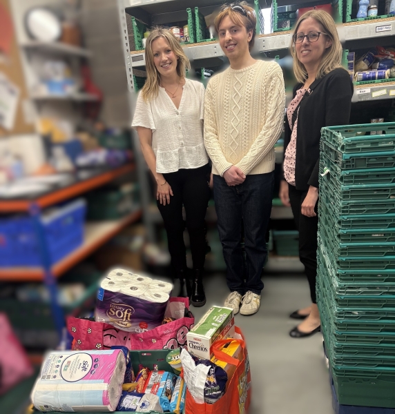 Southsea foodbank donation
