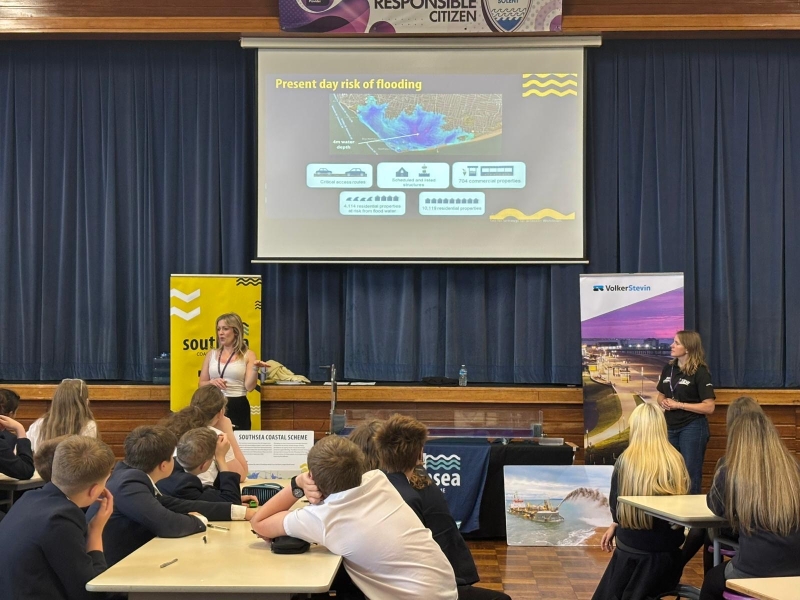 Southsea school visit