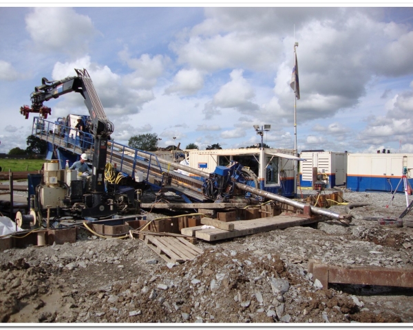 36" gas transport pipeline Frøslev-Egtved