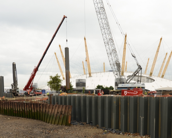 Greenwich Peninsula Riverside Phase 2, Enabling Works