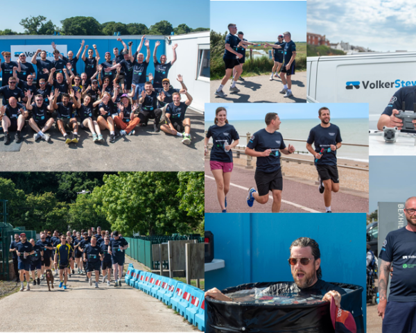 Pictures of people doing a run