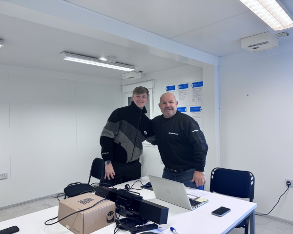 journalism student meeting with volkerstevin 
