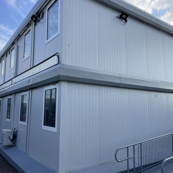 VolkerSite Services cabins at Heathrow. 