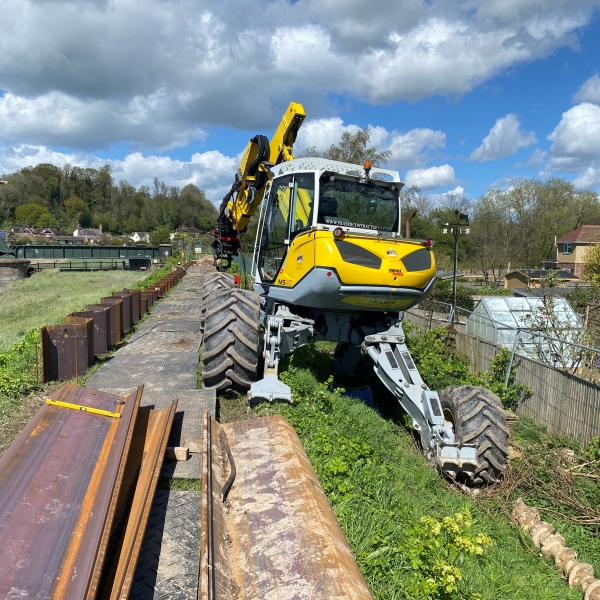 Spider excavator at RTWE