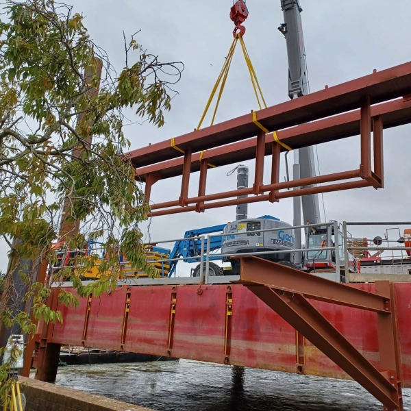 Tarrant Wharf emergency repairs – conventional piling