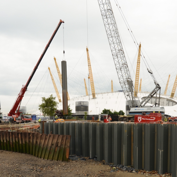 Greenwich Peninsula Riverside Phase 2, Enabling Works