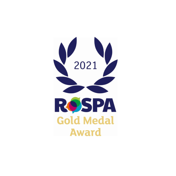 Rospa gold award logo.