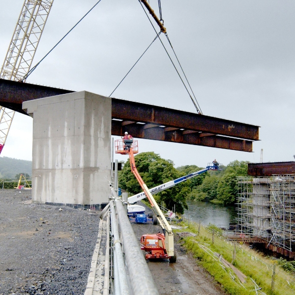 Haydon Bridge Haydon Bridge final lift 1.JPG