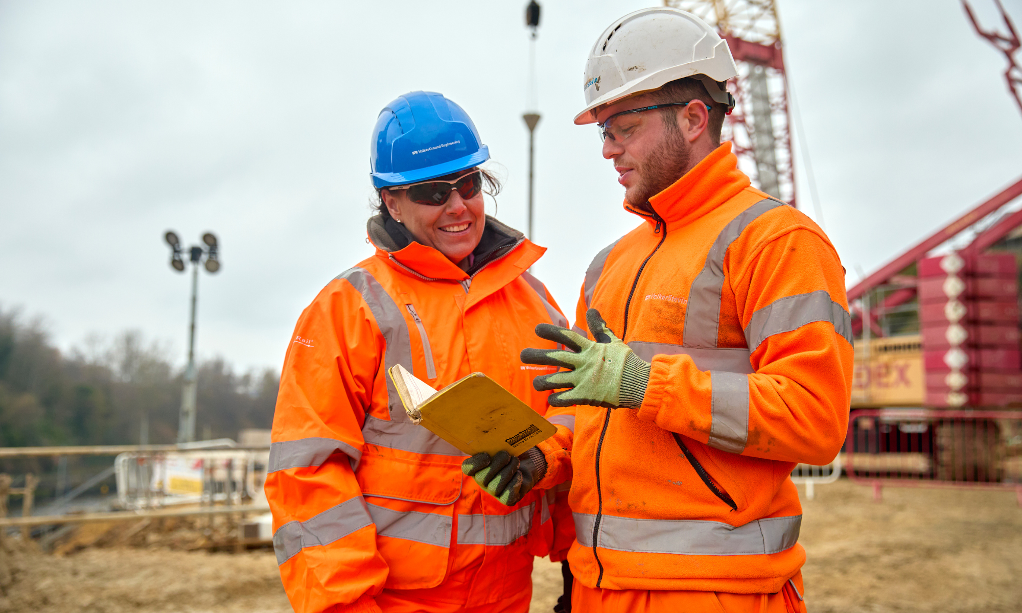 VolkerStevin employees on site