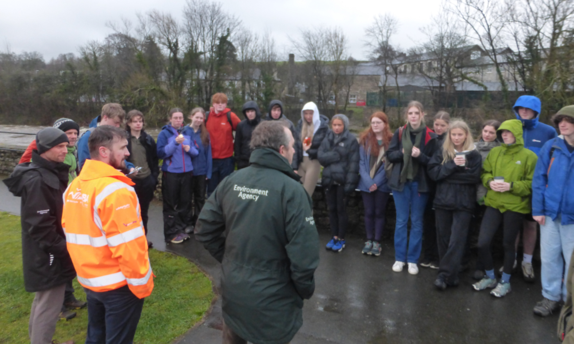 Site tour at Kendal. 