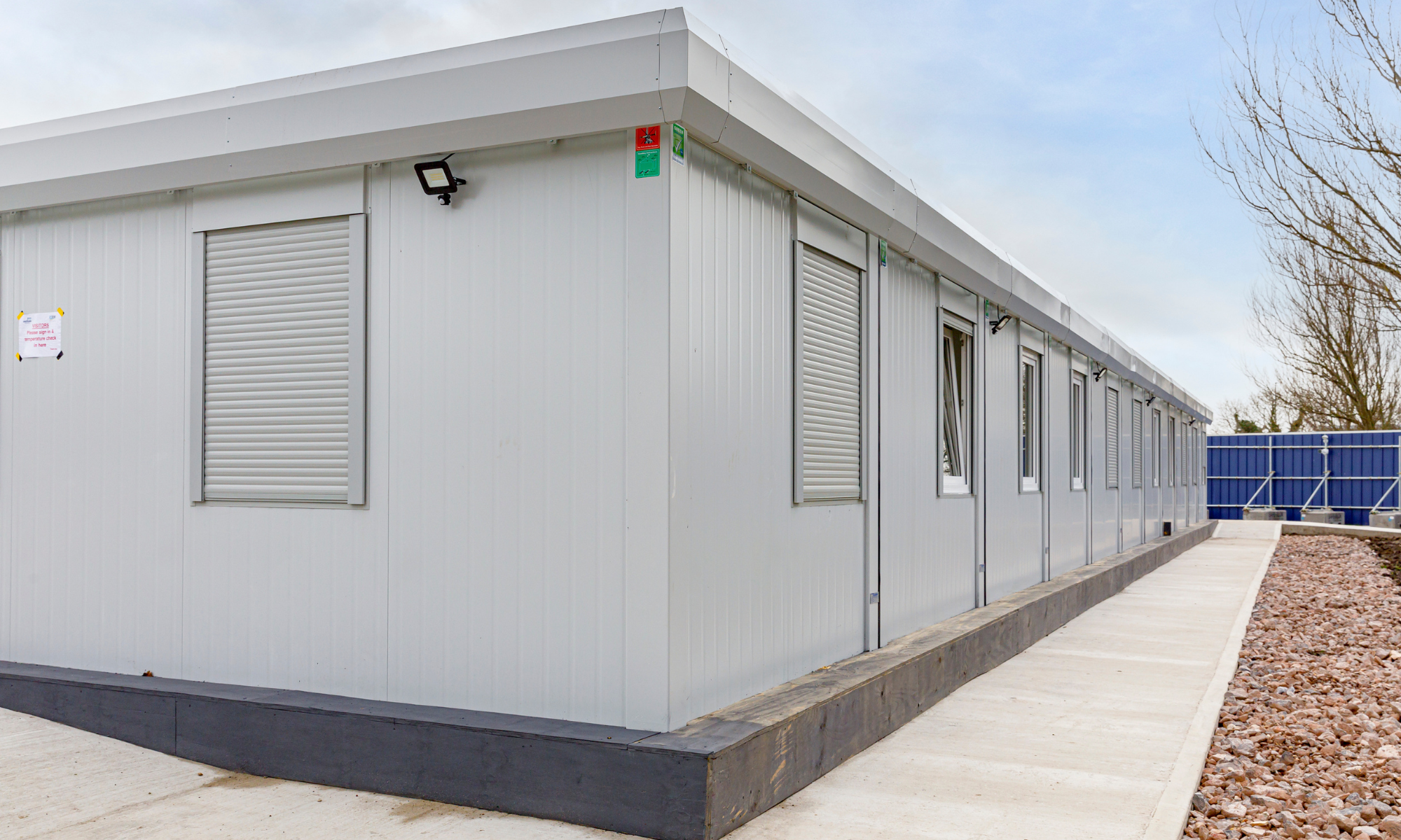 Picture of a site cabin