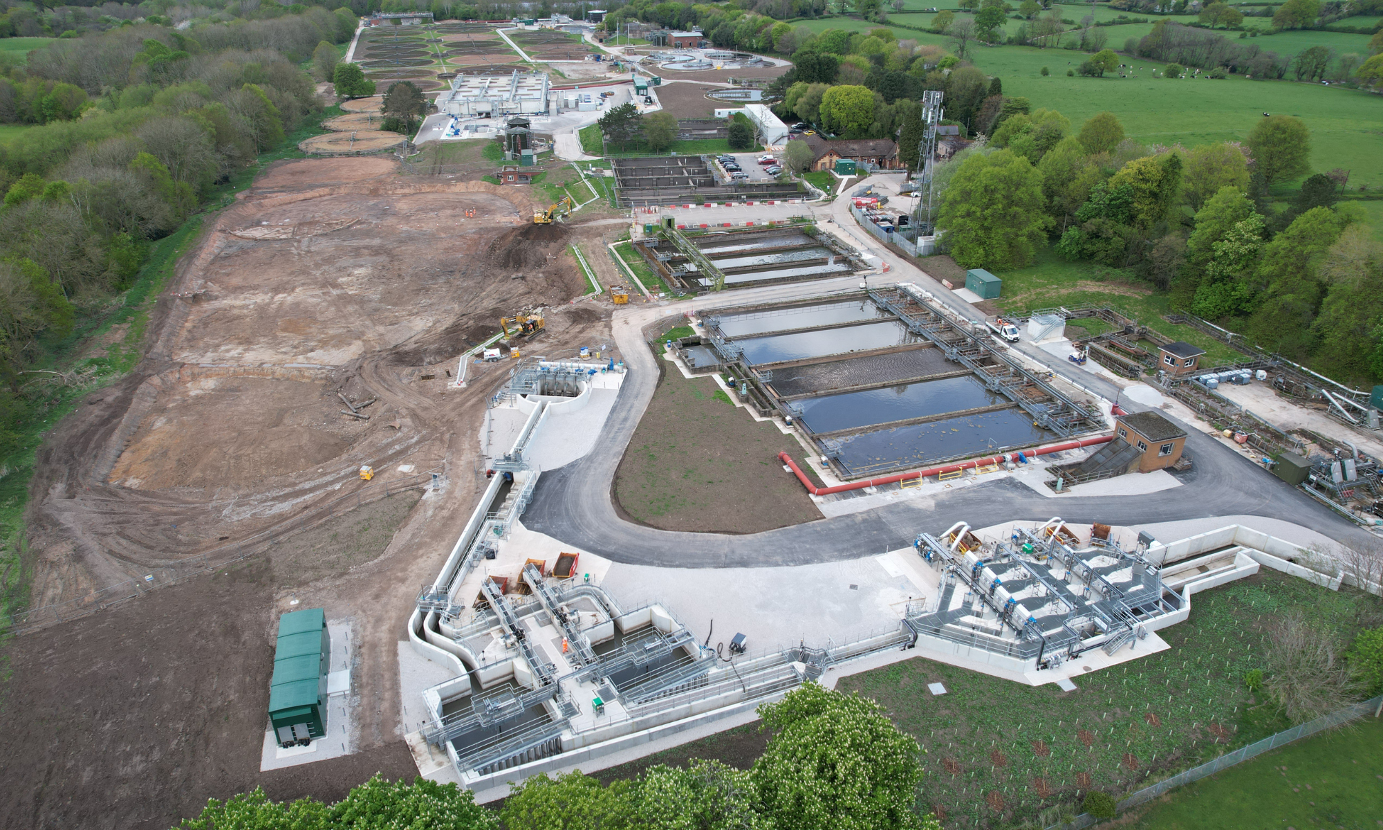wastewater treatment works