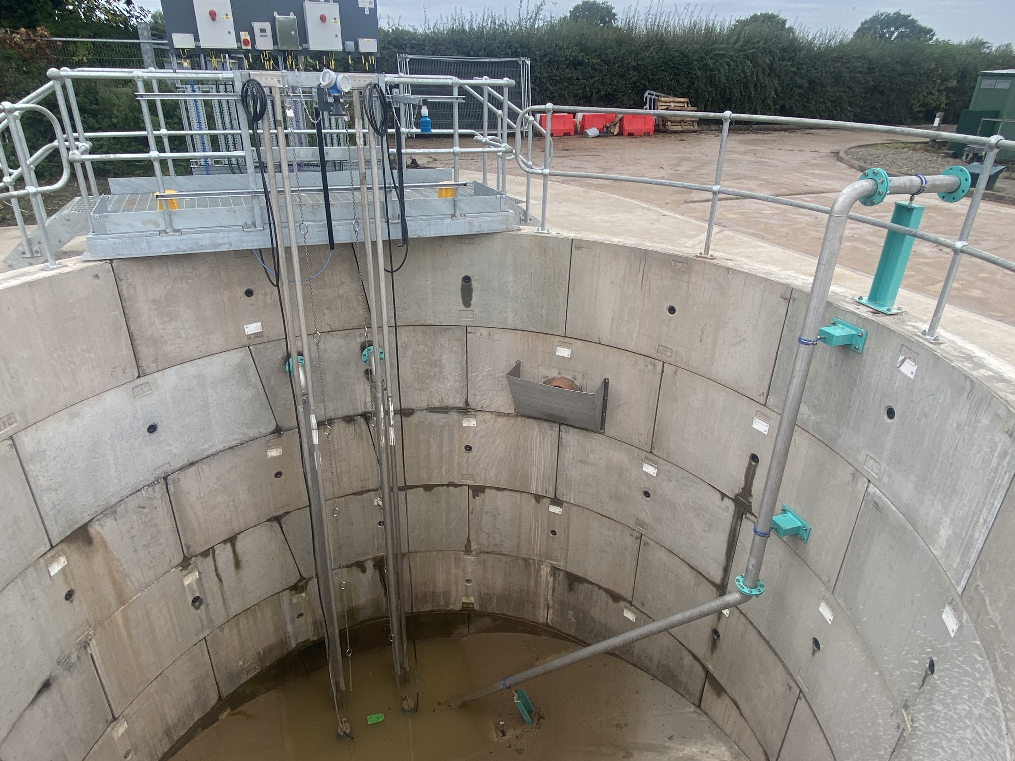 Picture of a Wastewater Treatment Works.