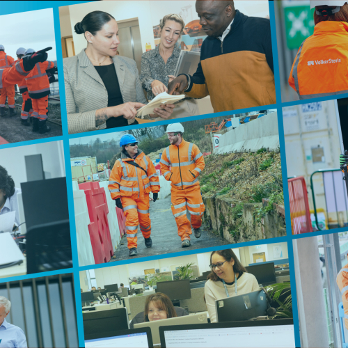 Collage of VolkerStevin employees