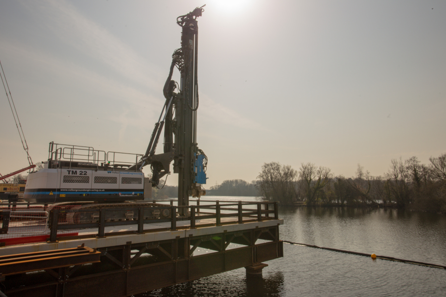 HS2 Colne Valley Viaduct Cofferdams