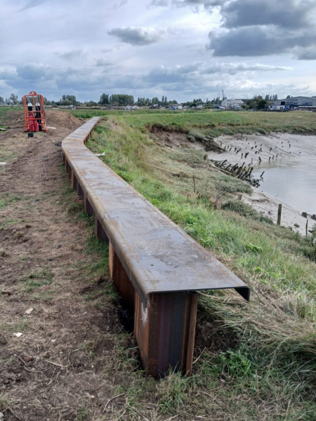 VolkerGround Engineering returns to Rother Tidal Walls East