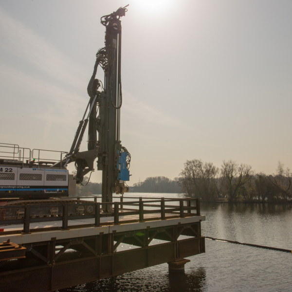 HS2 Colne Valley Viaduct Cofferdams