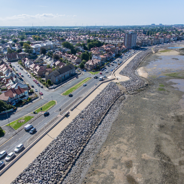 Morecambe wave wall